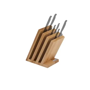 4-elementowy Blok Magnetyczny Z Drewna Bukowego Venezia Artelegno - Noże kuchenne - miniaturka - grafika 2