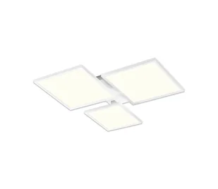 Top Light - LED Ściemnialny żyrandol natynkowy LED/50W/230V 3000-6500K biała + + +pilot - Lampy sufitowe - miniaturka - grafika 1