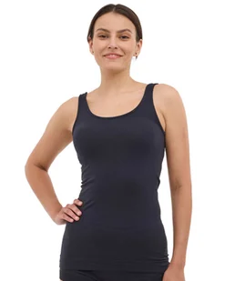Koszulka damska bez rękawów z wełną Brubeck COMFORT MERINO - Koszulki i topy damskie - miniaturka - grafika 1