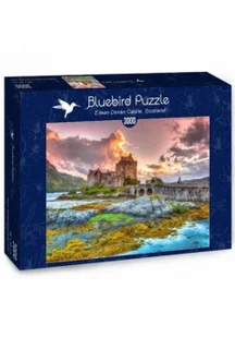 Bluebird Puzzle Puzzle 3000 Zamek Eilean Donan o zachodzie słońca - Bluebird Puzzle - Puzzle - miniaturka - grafika 2