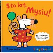 Kolorowanki, wyklejanki - Dwie siostry Sto lat, Mysiu! Lucy Cousins - miniaturka - grafika 1