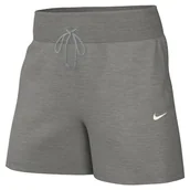 Spodenki damskie - Nike FD1409-063 W NSW PHNX FLC HR Krótkie Spodenki Damskie Dk Grey Heather/Sail Rozmiar 2XL - miniaturka - grafika 1