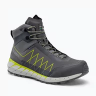 Buty trekkingowe męskie - Buty trekkingowe męskie Dolomite Croda Nera Hi GTX szare - miniaturka - grafika 1