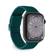 Paski - Puro Loop Band - Pleciony pasek do Apple Watch 38/40/41 mm (zielony) - miniaturka - grafika 1