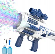 Bańki mydlane - Pistolet Na Bańki Maszyna Do Baniek Mydlanych Generator Wytwornica Płyn - miniaturka - grafika 1