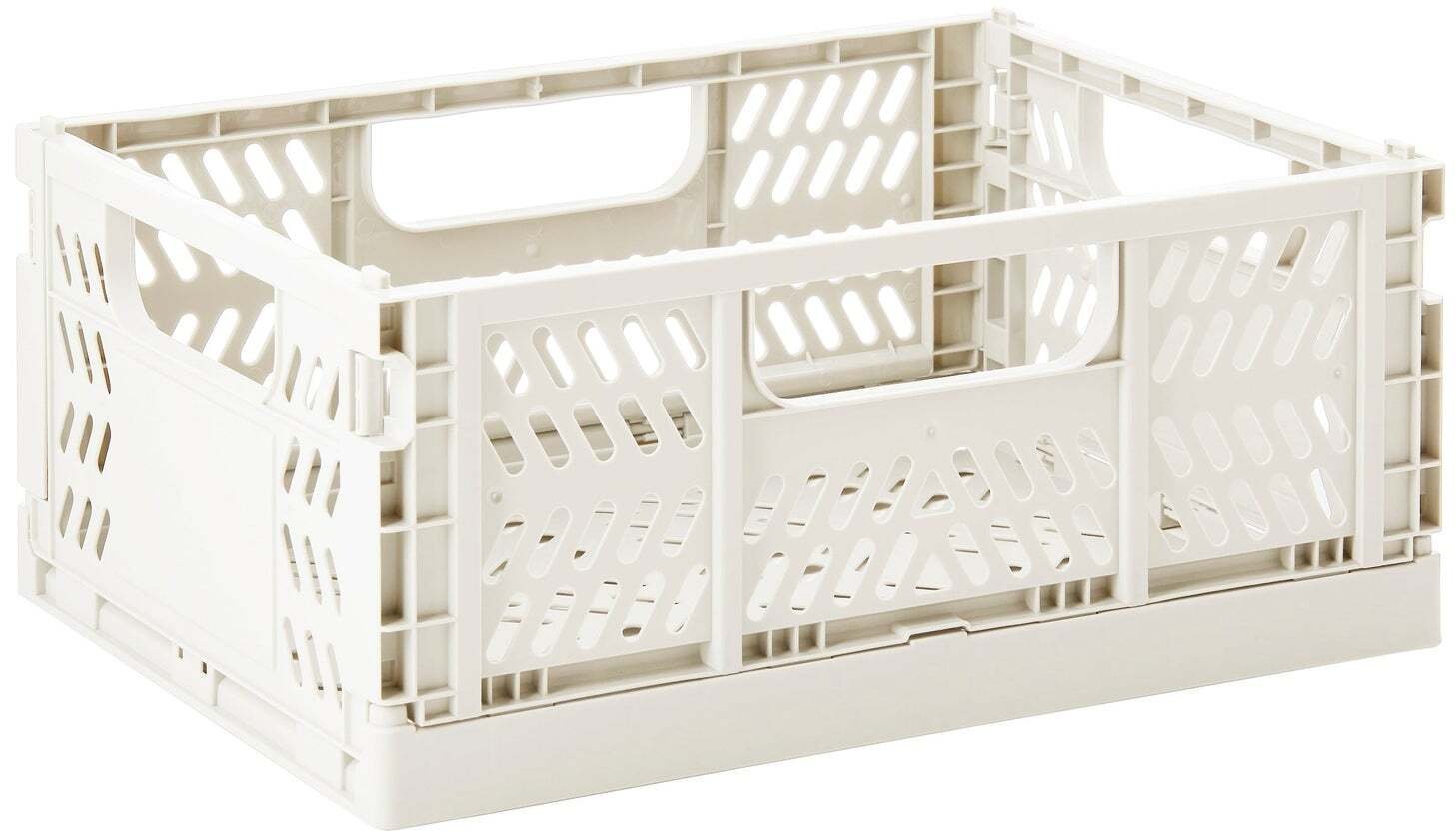 3 Sprouts Nowoczesny pojemnik składany str. M, Creme