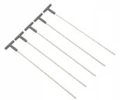 Akcesoria do hodowli zwierząt - Polmark Widełki wlotowe aluminiowe,długość 30 cm - miniaturka - grafika 1