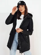 Kurtki damskie - Kurtka damska parka GROLIN czarna Dstreet TY4172-XXL - miniaturka - grafika 1