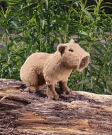 Maskotki i pluszaki - PLUSZOWA MASKOTKA KAPIBARA PRZYTULANKA ZABAWKA DLA DZIECI 24 CM - miniaturka - grafika 1