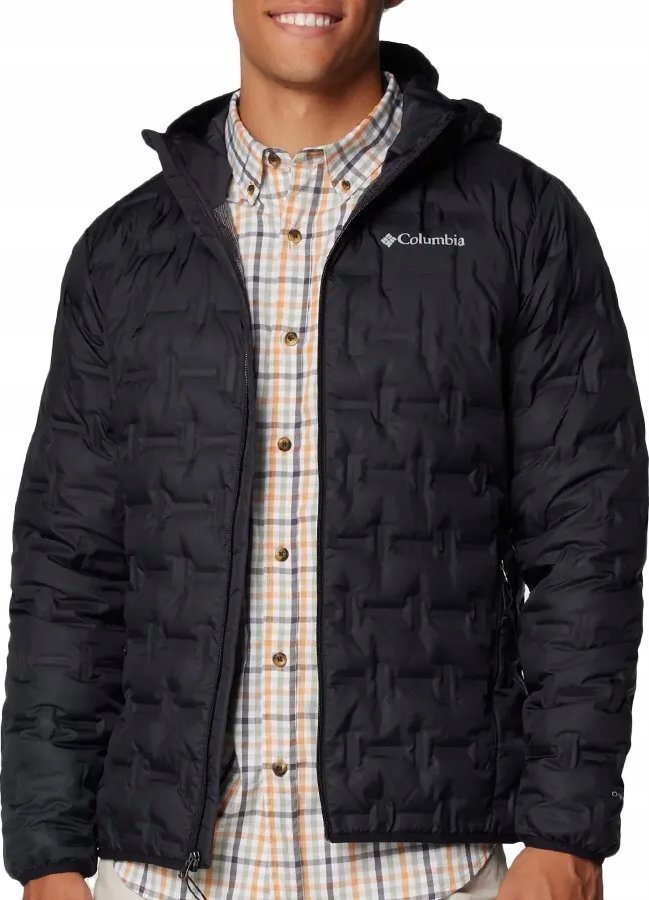 Kurtka męska Columbia Columbia Delta Ridge II Down Hooded Jacket 2086222010 Czarne S