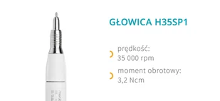 Saeyang frezarka Marathon 3 Champion white + H35SP1 - Frezarki do paznokci - miniaturka - grafika 10