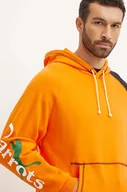 Bluzy męskie - Puma bluza PUMA X CARROTS Graphic Hoodie TR męska kolor pomarańczowy z kapturem wzorzysta 627445 - miniaturka - grafika 1