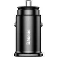 Ładowarki samochodowe - Baseus Ultraszybka ładowarka samochodowa Baseus QC 2x USB 30W czarna CCALL-DS01 - miniaturka - grafika 1