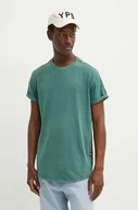 Koszulki męskie - G-Star Raw t-shirt bawełniany x Sofi Tukker męski kolor zielony gładki - miniaturka - grafika 1