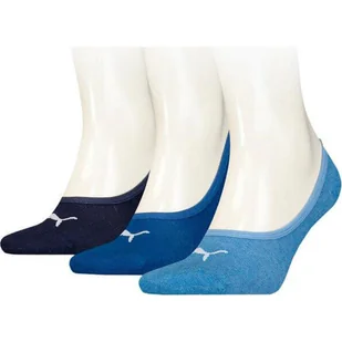 Skarpety sportowe unisex Puma Footie 3P 906930 - Skarpetki sportowe męskie - miniaturka - grafika 1