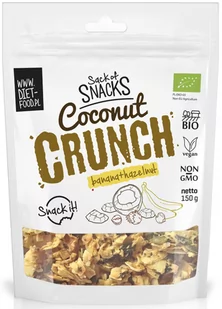 DIET-FOOD Grunch kokosowe z bananem BIO 150g - Diet-Food - Płatki śniadaniowe i musli - miniaturka - grafika 1