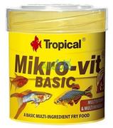 Pokarm dla płazów i gadów - Tropical Mikrovit Basic 50ml/32G 21989-uniw - miniaturka - grafika 1