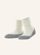 Skarpetki damskie - Falke Skarpety Antypoślizgowe Cosyshoe Z Wełny Merino weiss - miniaturka - grafika 1
