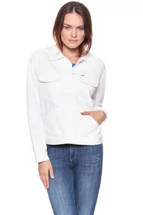Wrangler, Kurtka damska, Retro Jacket White Damaged W415Dm12Q, rozmiar M - Kurtki damskie - miniaturka - grafika 1