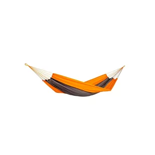 Amazonas Hamak turystyczny SILK TRAVELLER techno orange-grey - ONE SIZE apm_4030454001816 - Meble turystyczne - miniaturka - grafika 3