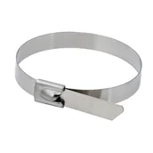 Inne mocowania - Stalowe opaski zaciskowe 4,6 x 125 mm 20 sztuk - miniaturka - grafika 1