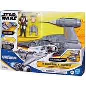 Gadżety dla graczy - Zestaw figurek HASBRO Star Wars The Mandalorian Starfighter F99505L0 - miniaturka - grafika 1