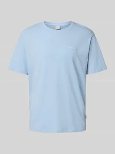 T-shirt o kroju regular fit z czystej bawełny - Koszulki męskie - miniaturka - grafika 1