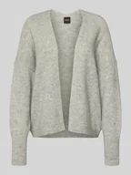 Swetry damskie - Kardigan o kroju regular fit z mieszanki wełny z dodatkiem wełny z alpaki model ‘C_FALESCANAS’ - miniaturka - grafika 1