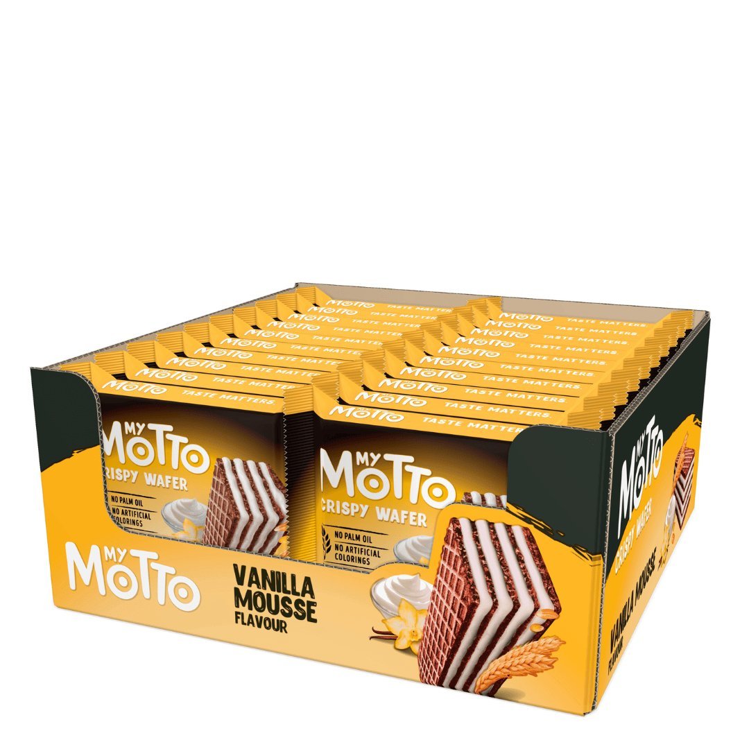 Wafelek waniliowy 20 szt x 30 g My Motto!