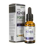 Wish Pharmaceutical Wish Witamina K2 MK-7 + D3 FORTE w kroplach - 30 ml