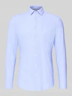 Koszule męskie - Koszula biznesowa o kroju super slim fit z kołnierzykiem typu kent - miniaturka - grafika 1