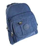 Plecaki - Praktyczny Plecak Materiałowy BAG STREET 2229 GRANATOWY 30 x 25 x 6,5 [cm] - miniaturka - grafika 1