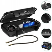 Sejfy i kasy pancerne - Sejf podróżny przenośny osobisty wodoodporny mocny z kodem i linką - miniaturka - grafika 1