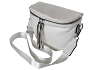 Nerki - Nerka Damska Na Ramię, Torebka Damska Listonoszka, Mała Saszetka, Biały - miniaturka - grafika 1