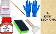 Środki do obuwia i ubrań - KOŚĆ SŁONIOWA 9 Renoskór ZESTAW DO RENOWACJI SKÓRY LICOWEJ Farba + Zmywacz - miniaturka - grafika 1
