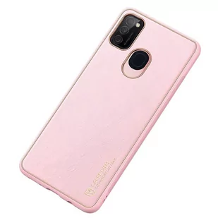 Dux Ducis Yolo eleganckie etui pokrowiec ze skóry ekologicznej Samsung Galaxy M30s różowy - Etui i futerały do telefonów - miniaturka - grafika 4