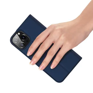 Dux Ducis Skin Pro kabura etui pokrowiec z klapką iPhone 13 Pro Max niebieski - Etui i futerały do telefonów - miniaturka - grafika 7