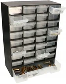 Szafy i regały magazynowe - Organizer Warsztatowy 33 Szufladki Modułowe Regał - miniaturka - grafika 1