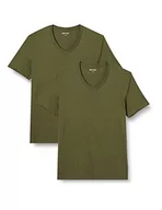 Koszulki męskie - MUSTANG T-shirt męski (2 sztuki), IVY GREEN 6421, S - miniaturka - grafika 1