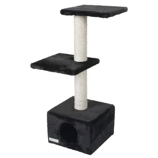 Kerbl Kocie drzewko Venus Sweet, 85 cm, czarne - Legowiska dla kotów - miniaturka - grafika 1