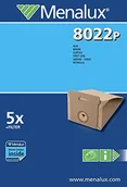 Worki do odkurzaczy - Menalux 8022P 5 papierowych worków przeciwpyłowych do Curtiss, Liv Corona - miniaturka - grafika 1