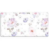 Podkładki na biurko - Mata ochronna na biurko Pastelowe kwiaty 120x60 cm, Dywanomat - miniaturka - grafika 1