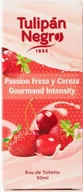 Wody i perfumy damskie - Woda kolońska Passion Truskawka i wiśnia 50ml Tulipan Negro - miniaturka - grafika 1