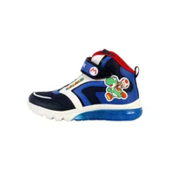 Buty dla dziewczynek - Dziecięce buty sportowe mid-top Geox Ciberdron - miniaturka - grafika 1