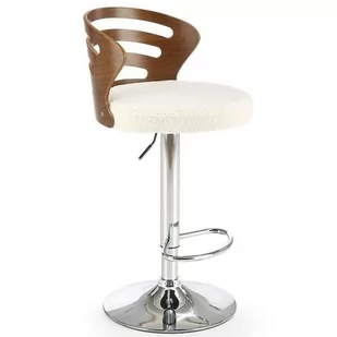 Halmar Hoker H-109 105cm Kremowy/Orzech Kuchnia/Salon Nowoczesny - Taborety i hokery - miniaturka - grafika 1