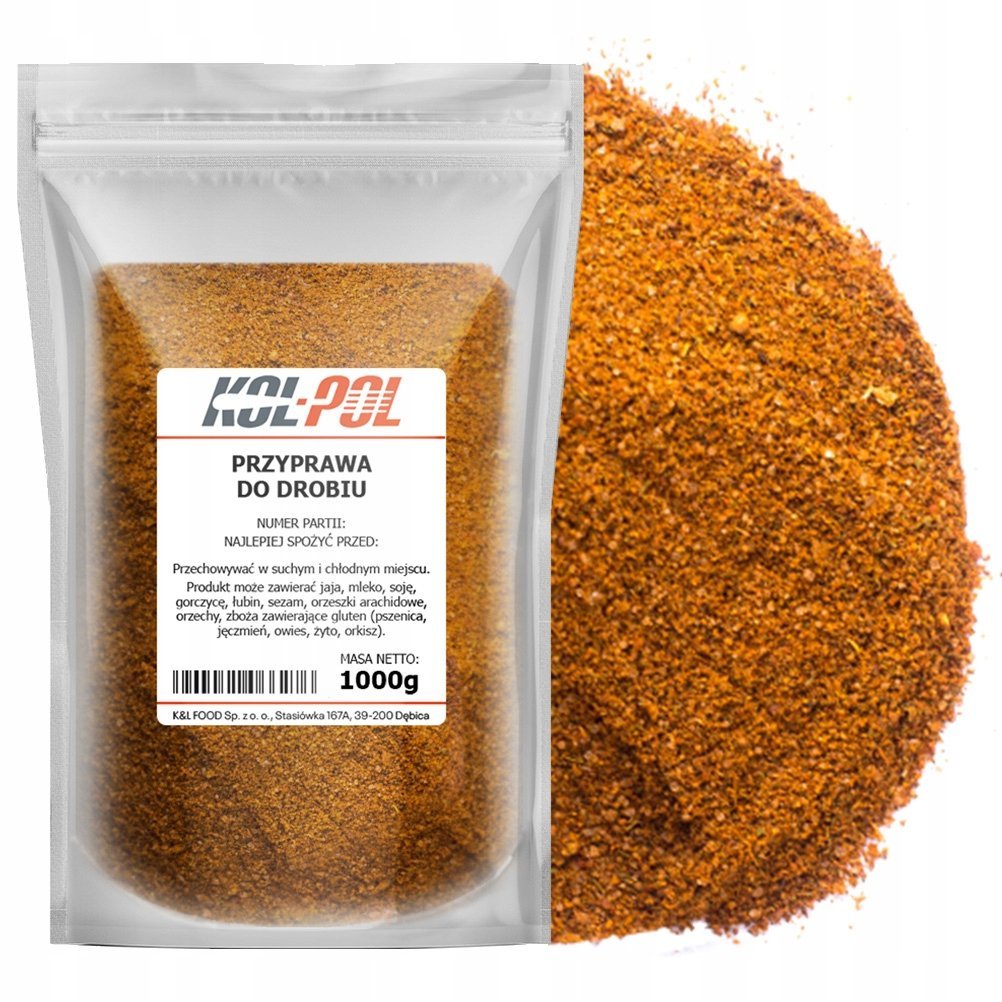 PRZYPRAWA DO DROBIU 1kg Aromatyczna mieszanka naturalna jakość Kol-Pol