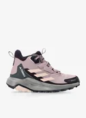 Buty trekkingowe damskie - Buty turystyczne damskie adidas TERREX Anylander Mid RAIN.RDY - prelov fig/putty mau/auror blk - miniaturka - grafika 1