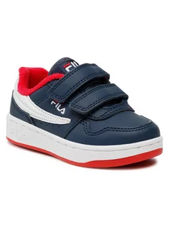 Buty dla dziewczynek - Fila Sneakersy Arcade Velcro Infants 1011078.21Y Granatowy - grafika 1