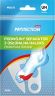 Akcesoria obuwnicze - Proseparator duo podwójny z osłoną haluks - miniaturka - grafika 1