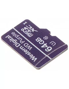 Western Digital Western Digital Karta pamięci SD-MICRO-10/64 UHS-I sdhc 64GB Western Digital SD-MICRO-10/64 - Akcesoria do monitoringu - miniaturka - grafika 1